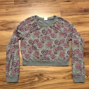 Abercrombie and Fitch Floral Crop Top